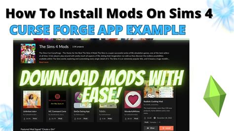 Discover the Hottest Mods with the Curse Forge App